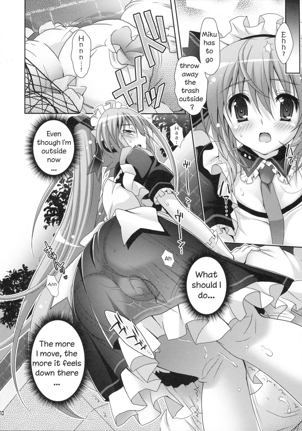 Hentai Manga Comic-The Story of Miku in Her Maid Costume Coming to Clean Me in More Ways Then One-Read-8